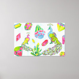 Lienzo Fancy Peacocks