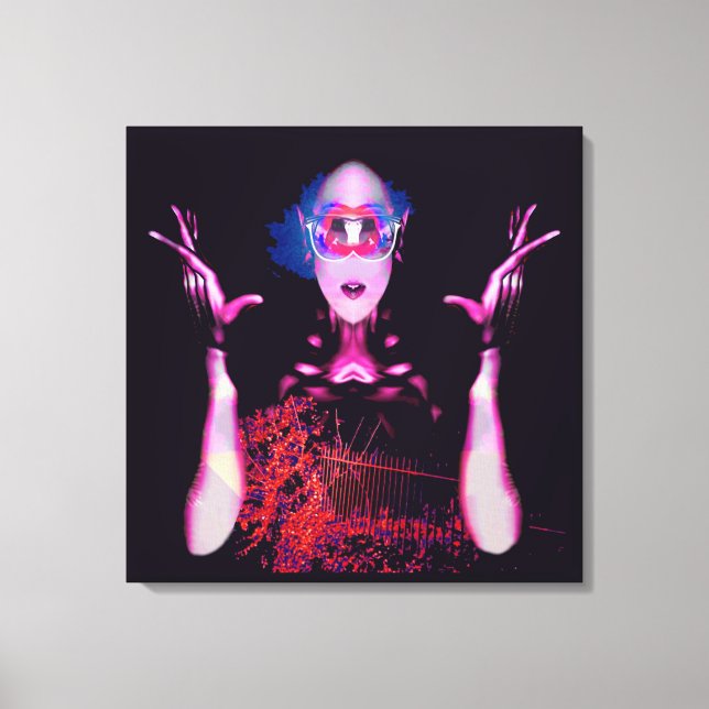 Lienzo Fantasma Alien (Anverso)