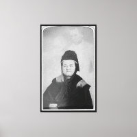 Fantasma de Abraham Lincoln con Mary Lincoln 1869