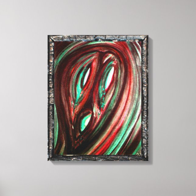 Lienzo Fantasma de soledad (Anverso)