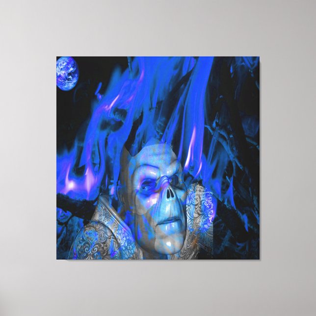 Lienzo Fantasma del Espacio (Anverso)