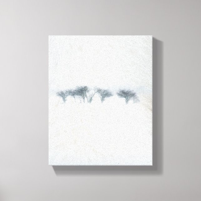 Lienzo Fantasmas de invierno (Anverso)