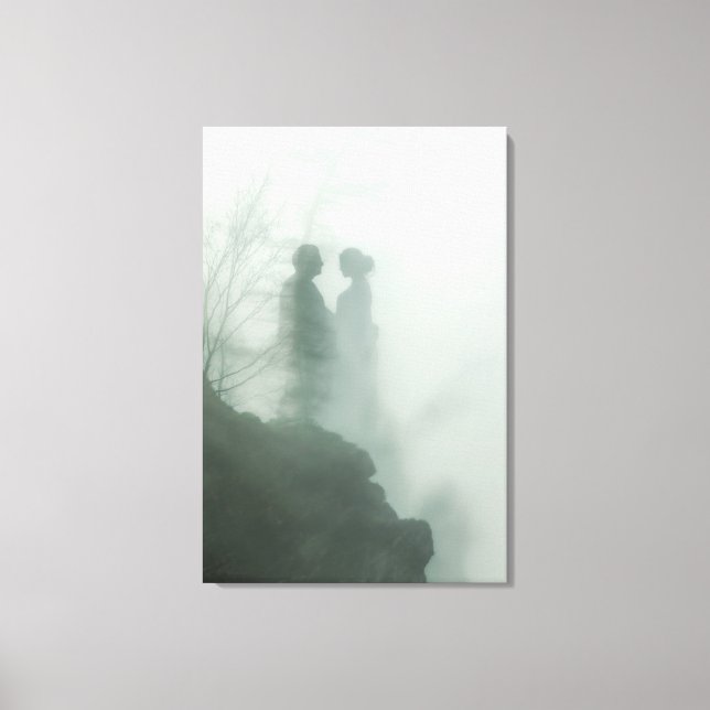 Lienzo Fantasmas en la niebla (Anverso)