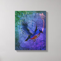 Fantasy Bluebird Nature Art