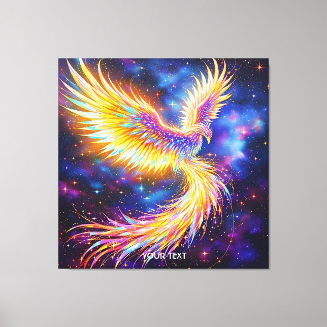 Lienzo Fantasy Cute Starlight Phoenix Space (Anverso)