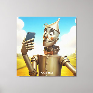 Lienzo Fantasy Cute Tin Man Road