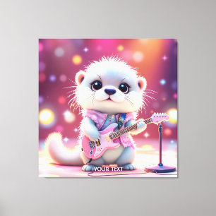 Lienzo Fantasy Cutter Otter Pop Star