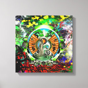 Lienzo Fantasy Kung Fu