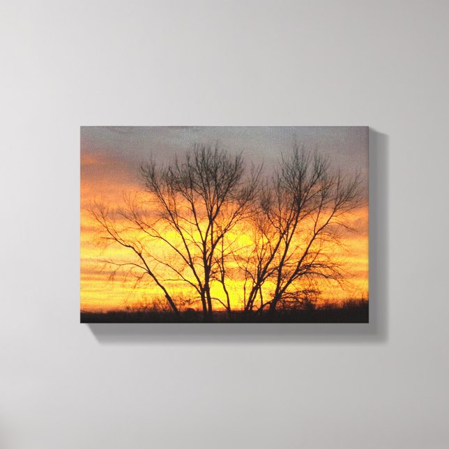 Lienzo Fantasy Sunset 6 Canvas (Anverso)