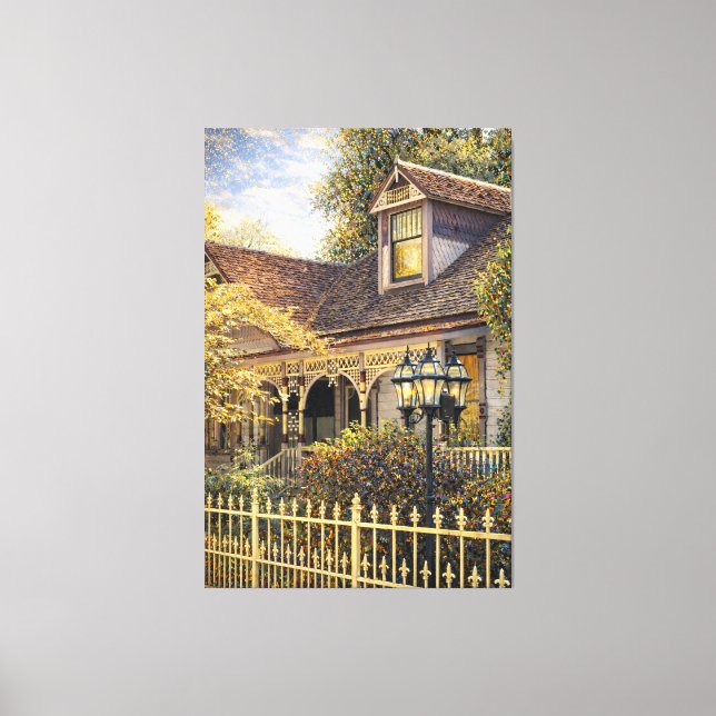 Lienzo Fantasy Victorian Gingerbread I (Anverso)