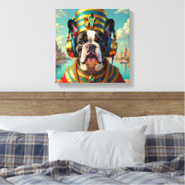 LIENZO FARAÓN TUT-BULLDOG FRANCÉS
