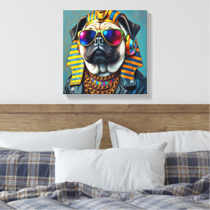 LIENZO FARAÓN TUT-PUG