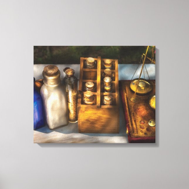 Lienzo Farmacéutico - Medicina de campo (Anverso)