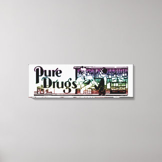 Lienzo Farmacia de los medicamentos puros 2