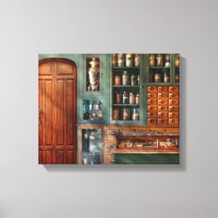 Lienzo Farmacia - Medicina - Remedios farmacéuticos
