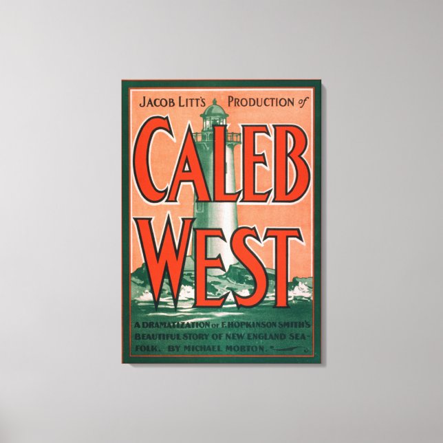 Lienzo Faro "Caleb West" Faro New England Sea Folk (Anverso)