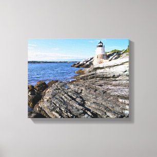Lienzo Faro Castle Hill, Isla Rhode
