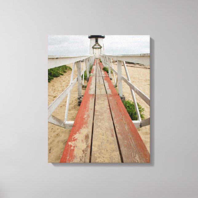 Lienzo Faro de Brant Point (Anverso)