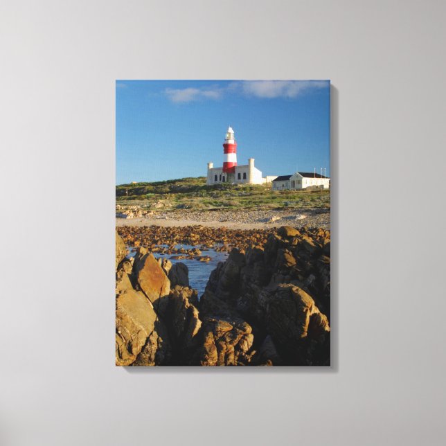 Lienzo Faro de Cabo Agulhas, Cabo Occidental (Anverso)