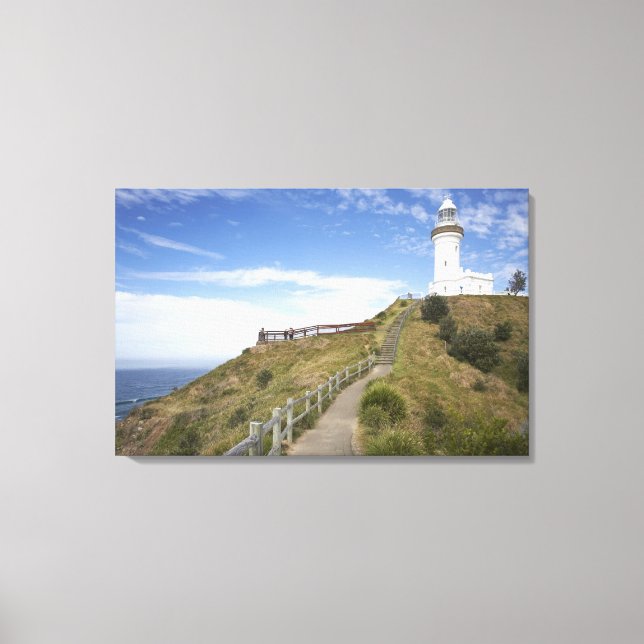 Lienzo Faro de Cape Byron, Cape Byron (el 2 (Anverso)