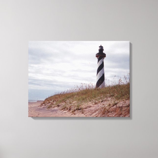 Lienzo Faro de Cape Hatteras (Anverso)