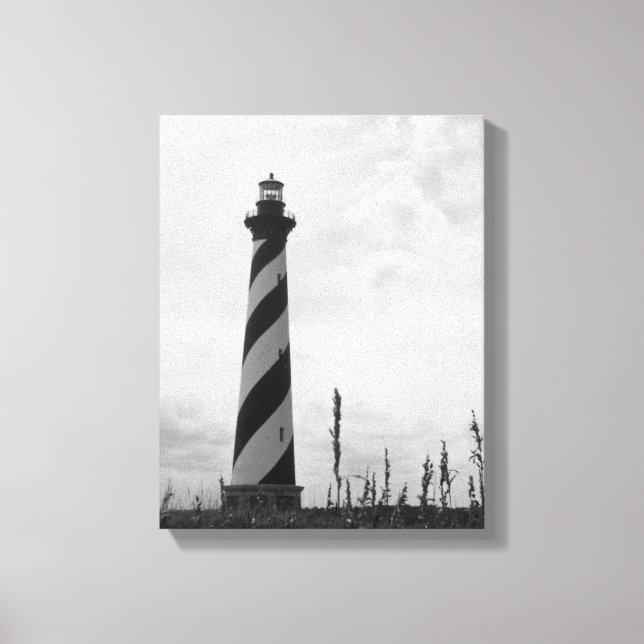 Lienzo Faro de Cape Hatteras (Anverso)