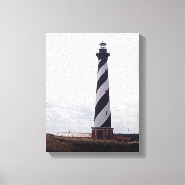 Lienzo Faro de Cape Hatteras (Anverso)