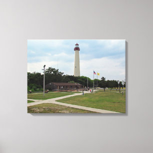 Lienzo Faro de Cape May