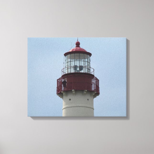 Lienzo Faro de Cape May (Anverso)