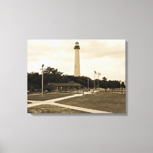 Lienzo Faro de Cape May