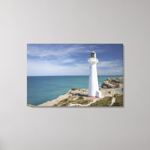 Lienzo Faro de Castle Point, Castlepoint, Wairarapa,