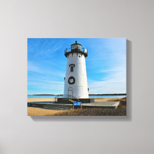 Lienzo Faro de Edgartown, MAMÁES del viñedo de Martha