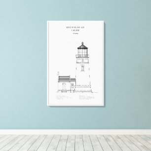 Lienzo Faro de Heceta Head - Oregón - BD