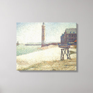 Lienzo Faro de Honfleur