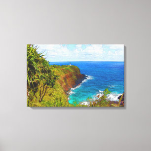 Lienzo Faro de Kilauea