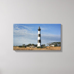 Lienzo Faro de la isla Bodie