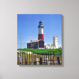 Lienzo Faro de Montauk Point