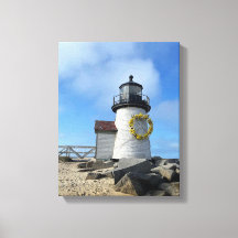 Faro de Nantucket con Wreath