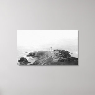 Lienzo Faro de Newport, Oregon Yaquina del golf