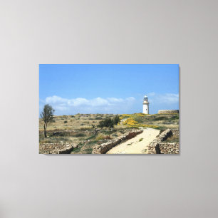 Lienzo Faro de Paphos