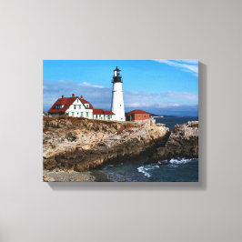 Lienzo Faro de Portland Head, Maine