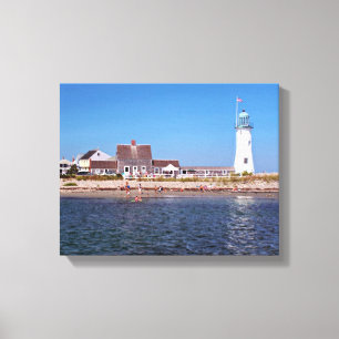 Lienzo Faro de Scituate, Massachusetts