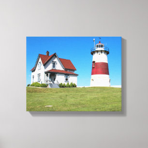 Lienzo Faro de Stratford Point, Connecticut