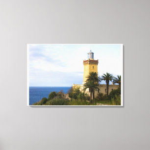 Lienzo Faro de Tánger Marruecos en Cabo Espartel