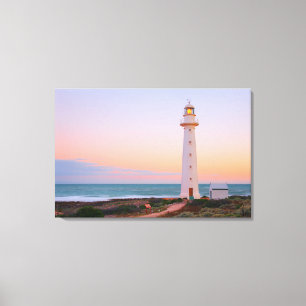Lienzo Faro humilde del punto