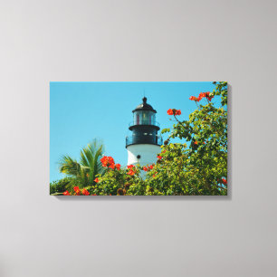 Lienzo Faro Key West, Florida