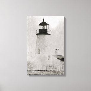 Lienzo Faro Maine de Pemaquid Point