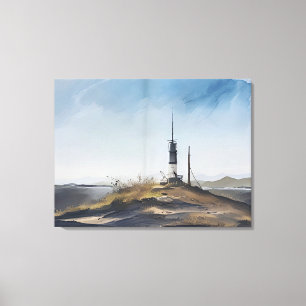 Lienzo Faro que te guía a casa