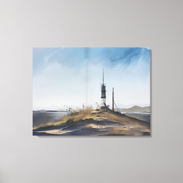 Lienzo Faro que te guía a casa (Anverso)