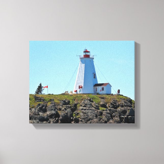 Lienzo Faro Swallowtail Grand Manan Canvas Enrollado (Anverso)